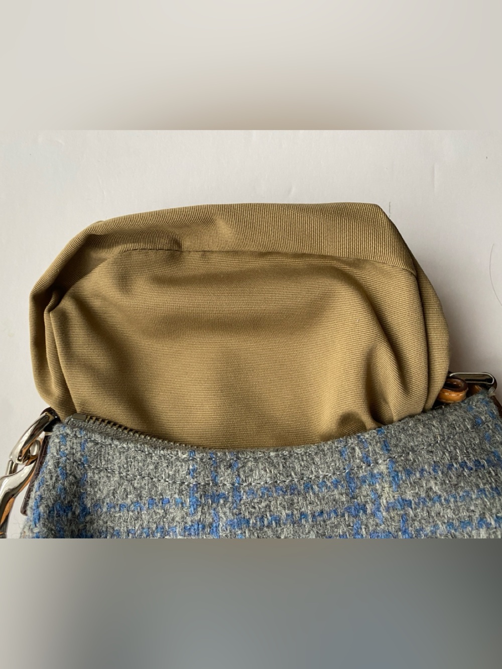 Vintage Coach tweed y2k shoulder bag - Picture 4 of 6
